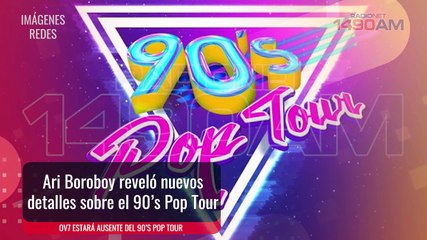 Ary Borovoy Confirms Absence of OV7 from 90s Pop Tour 🎤