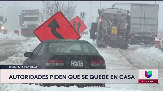 ‘Evite viajar’ es la recomendación del Departamento de Transporte de Colorado y otras agencias
