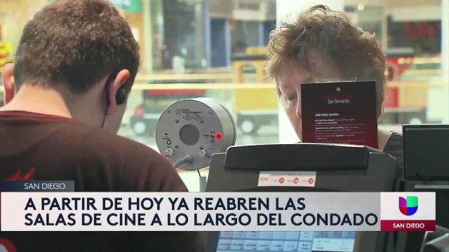 Noticias San Diego 6pm 031921 - Clip SD MOVIES REOPEN