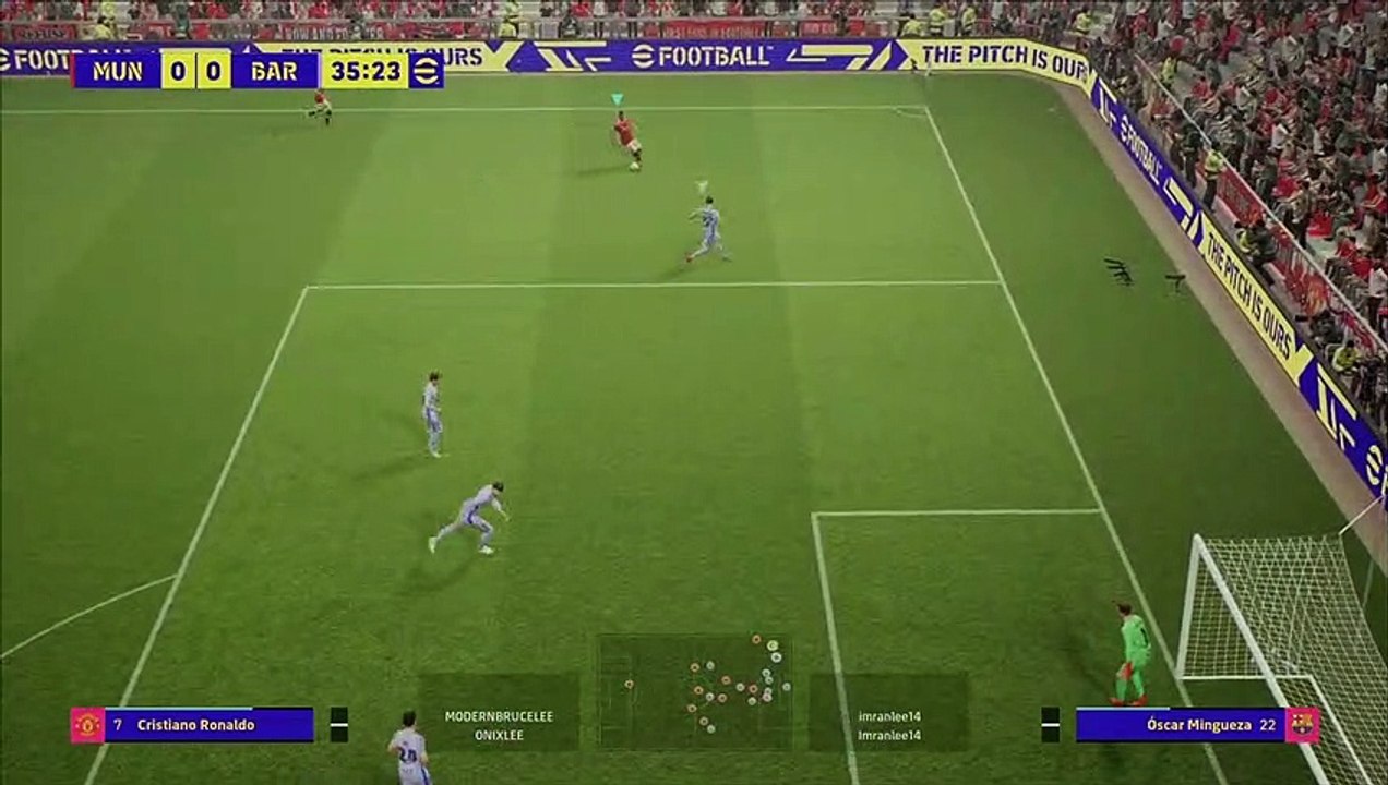 eFOOTBALL 2022 MANCHESTER UNITED vs FC BARCELONA ONLINE MATCH- Highlights-(1080p60)