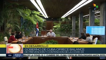 Díaz-Canel: Hemos logrado una gestión de ciencia e innovación para enfrentar la Covid-19