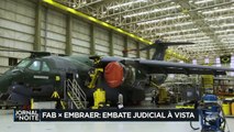 A Força Aérea Brasileira e a Embraer estão prestes a entrar num embate judicial.
