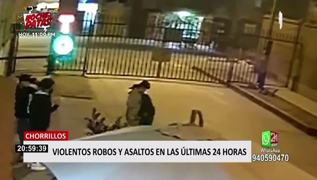 Lima: violentos robos se registraron en diversos distritos de la capital en las últimas 24 horas