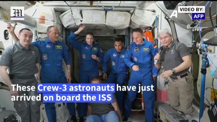 'We loved the ride': Crew-3 astronauts begin their ISS mission