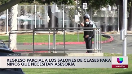 Noticias San Diego 6pm 021621 - Clip CARLSBAD BACK TO SCHOOL