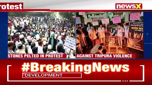 Protest In Malegaon Turns Violent Protest Against Tripura Violence NewsX