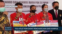 Tiga Atlet PON Dapat Penghargaan Dari Kampus