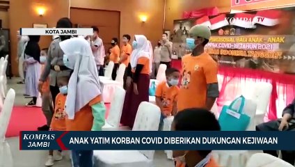 Anak Yatim Korban Covid Diberikan Dukungan Kejiwaan