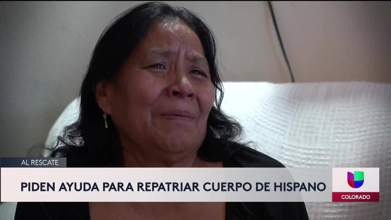 Madre hispana pide ayuda para repatriar el cuerpo de su hijo a México
