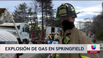 Fuga de gas en Virginia luego que una excavadora tocara la línea de gas