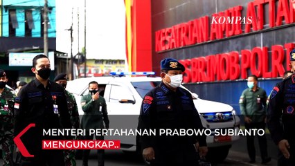 Cerita Prabowo ada Generasi Awal Brimob di Keluarganya