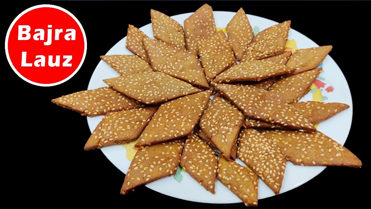 Bajra Lauz Recipe | Bajra Khajur Recipe | Bajre Ki Khajuri | Bajra Ke Khajoor