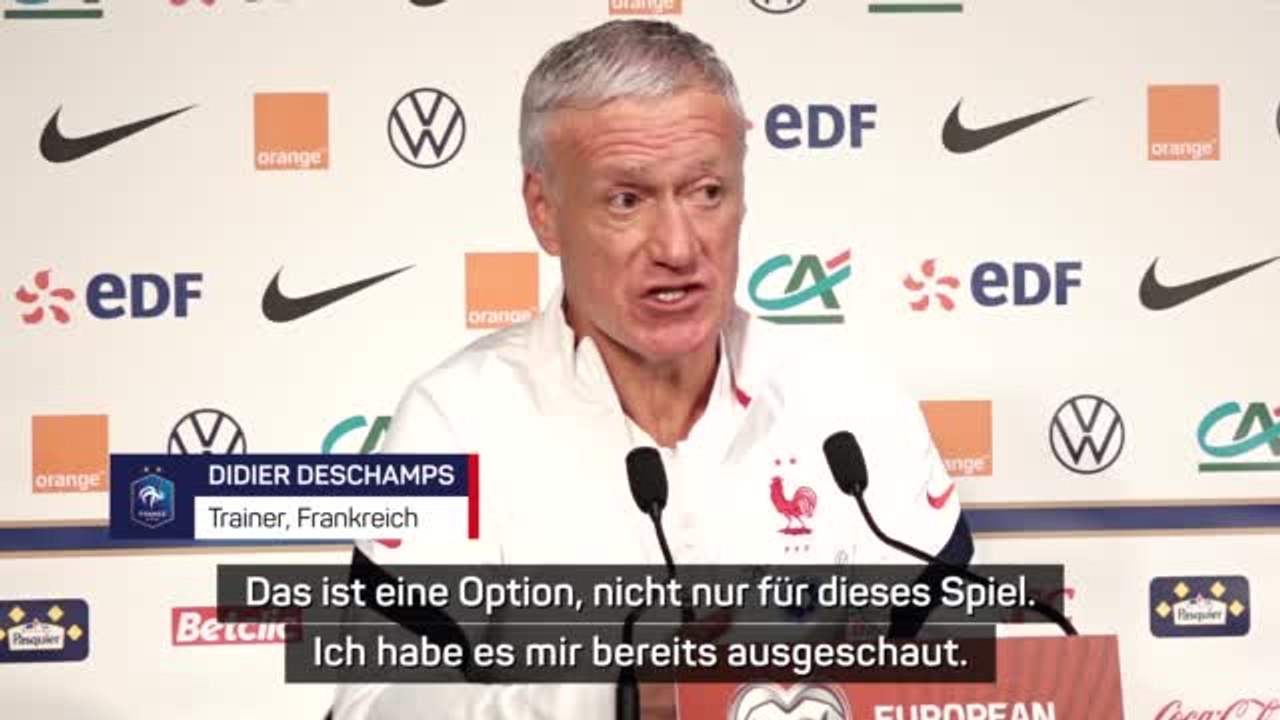 Deschamps: Coman bei Systemumstellung “eine Option”