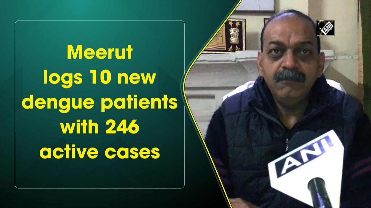 Meerut logs 10 new dengue patients with 246 active cases