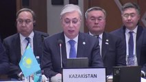Son dakika haberleri! Kazakistan Cumhurbaşkanı Tokayev, Türk Konseyi Devlet Başkanları 8. Zirvesi'nde konuştu