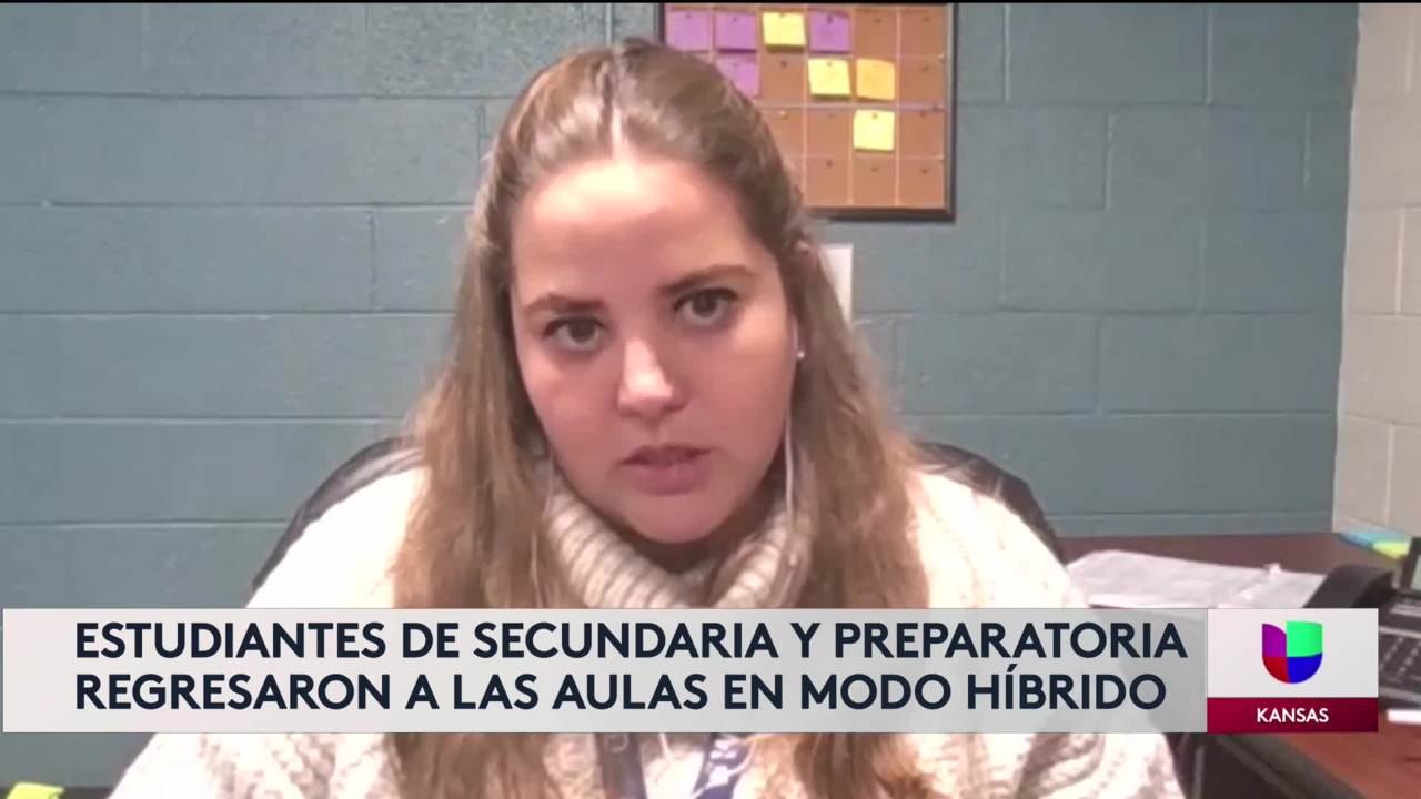 REGRESAN A CLASES PRESENCIALES LOS ESTUDIANTES DE WICHITA