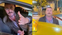 İstanbul’da taksici terörü: Kafana sıkarım