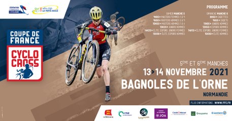 Coupe de France de Cyclo-cross - Bagnoles de l'Orne 14 novembre 2021