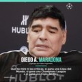Diego Maradona le pide a Messi que disfrute de la Fiesta del Fútbol