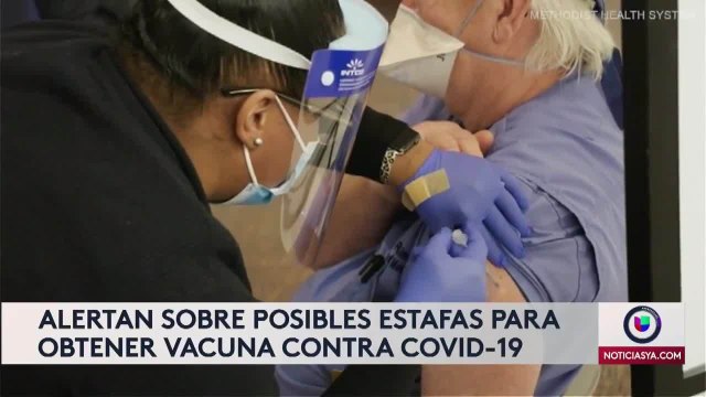 Alertan de posibles estafas para obtener vacuna contra COVID-19