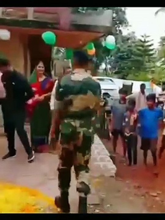 Ghar return moment every Army boy 