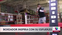 Boxeador de Colorado nos demuestra que con disciplina los sueños se hacen realidad