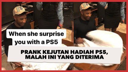 Prank Kejutan Hadiah PS5, Malah Ini yang Diterima