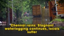 Chennai rains: Stagnant waterlogging continues, locals suffer