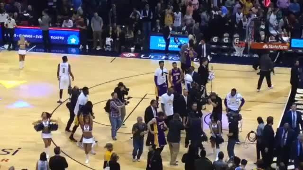 Despedida de Kobe