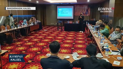 Humas Bawaslu Kalsel Latihan Buat Podcast, Manfaatkan Media Sosial Jelang Pemilu 2024