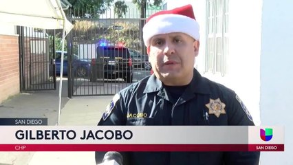 Noticias San Diego 6pm 121820 - Clip CHP TOY DISTRIBUTION