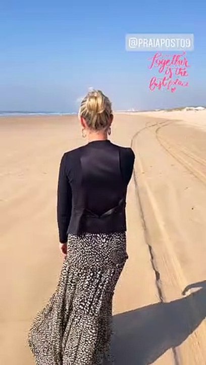 Laeticia Hallyday et Jalil Lespert partagent de tendres clichés en amoureux au Portugal