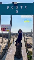 Laeticia Hallyday et Jalil Lespert partagent de tendres clichés en amoureux au Portugal