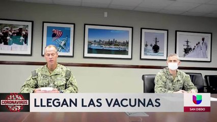 Tải video: San Diego recibe primer lote de vacunas contra Covid-19