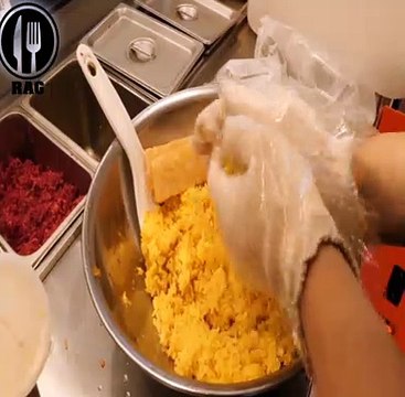 Arroz con Camarones Rollos de Algas Marinas Secas