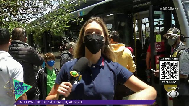 O ônibus fretado que leva torcedores até o autódromo está saindo da Estação Jurubatuba da CPTM. Antes, o ponto de encontro era o shopping SP Market. Reorganização deve seguir até o final do dia e no domingo.