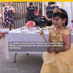 Niña luchando contra la leucemia se transforma en princesa de Disney
