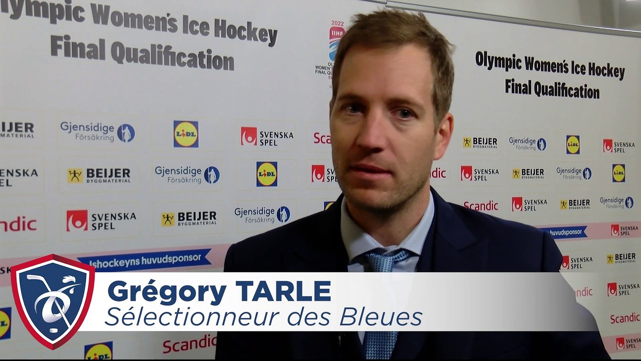TQO Fem. France - Slovaquie (3-1), les réactions de G.Tarlé et E.Duvin