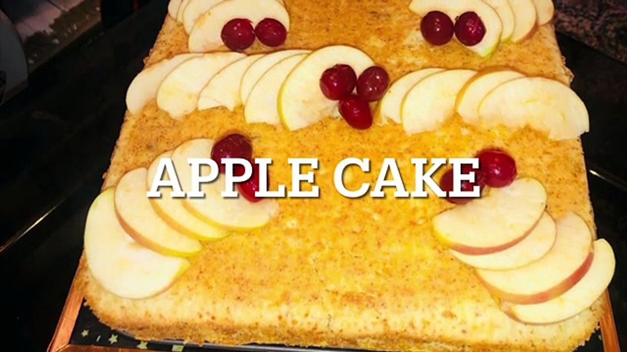 Apple Cake Easy and Quick Recipe by Jamila #easyrecipe #cake #applecake #dailymotion