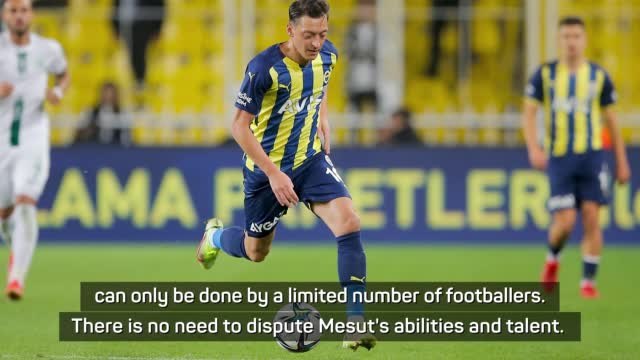 Fenerbache president urges Ozil to focus on football