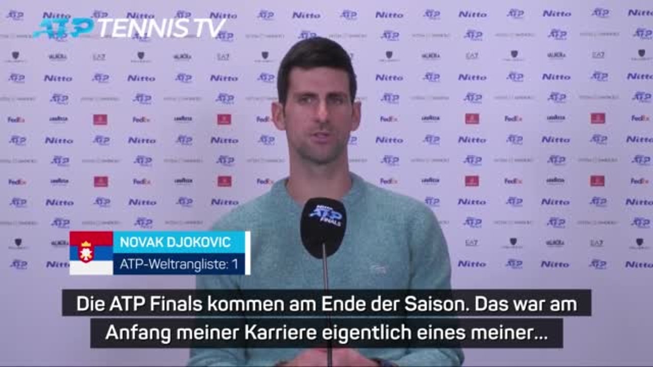 Djokovic möchte endlich atp finals-fluch brechen
