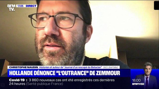 Pour cet historien rescapé du 13-Novembre, les propos d'Éric Zemmour sur les attentats sont obscènes et indignes