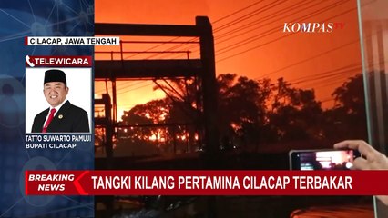 Bupati Cilacap Siapkan Lima Tempat Evakuasi Warga Terdampak Kebakaran Tangki Kilang