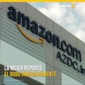 Repartidor de Amazon entrega paquetes… ¡pero se roba otro!