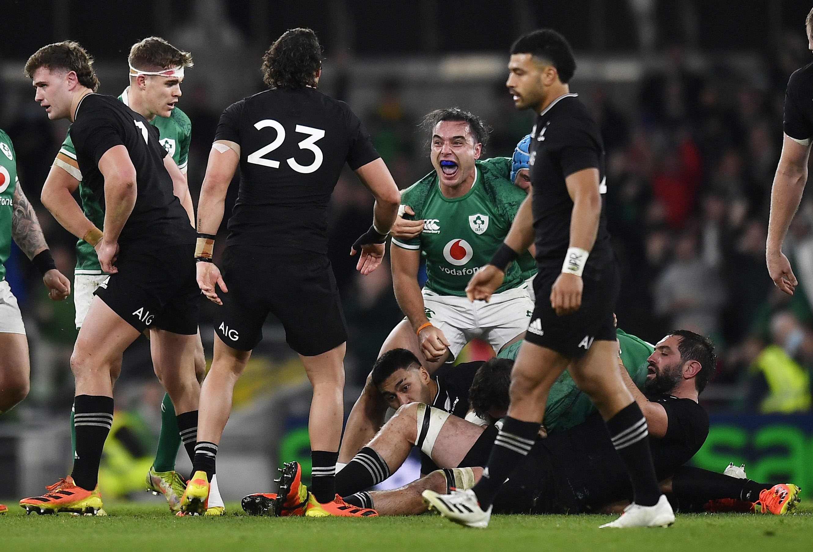 Rugby - Test-match : Les All Blacks refroidis en Irlande !