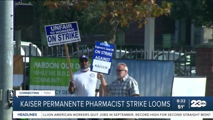 Kaiser Permanente pharmacist strike looms
