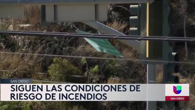 Noticias San Diego 6pm 120320 - Clip RED FLAG