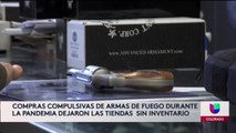 Compras compulsivas de armas de fuego durante la pandemia dejaron las tiendas  sin inventario