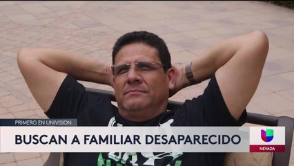 Buscan a hombre desaparecido NV