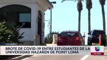 Noticias San Diego 6pm 101420 - Clip POINT LOMA COVID